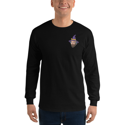 Turbomagier - Herren-Langarmshirt mit Druck