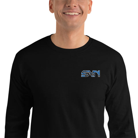 SYN CLAN - Herren-Langarmshirt mit Stick