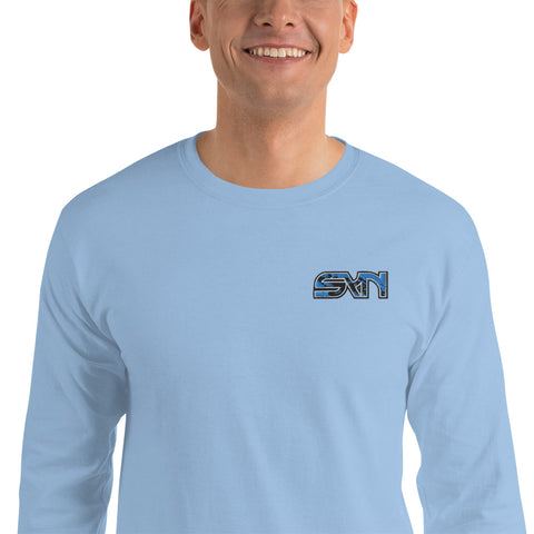 SYN CLAN - Herren-Langarmshirt mit Stick