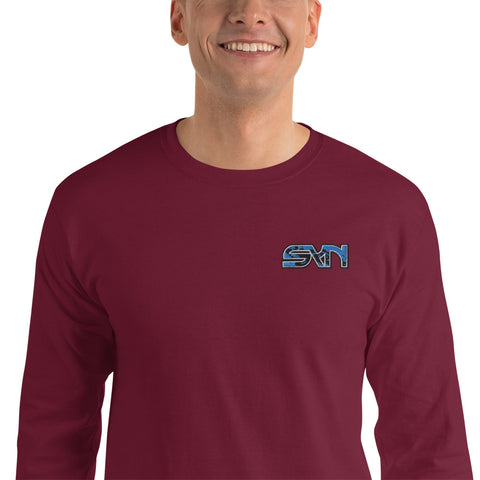 SYN CLAN - Herren-Langarmshirt mit Stick