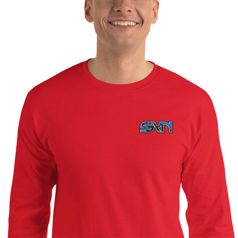 SYN CLAN - Herren-Langarmshirt mit Stick