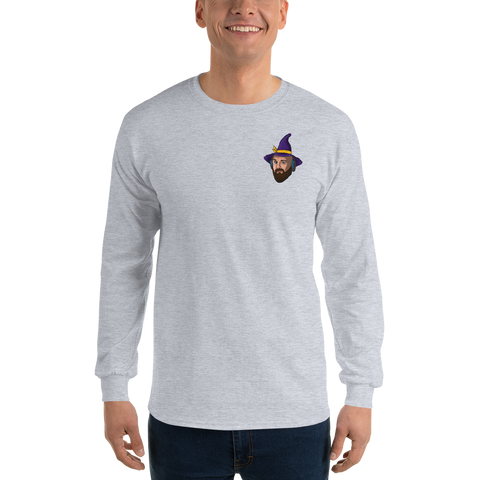 Turbomagier - Herren-Langarmshirt mit Druck