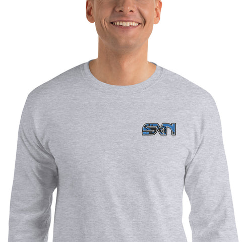 SYN CLAN - Herren-Langarmshirt mit Stick