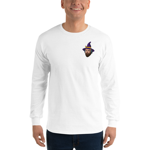 Turbomagier - Herren-Langarmshirt mit Druck