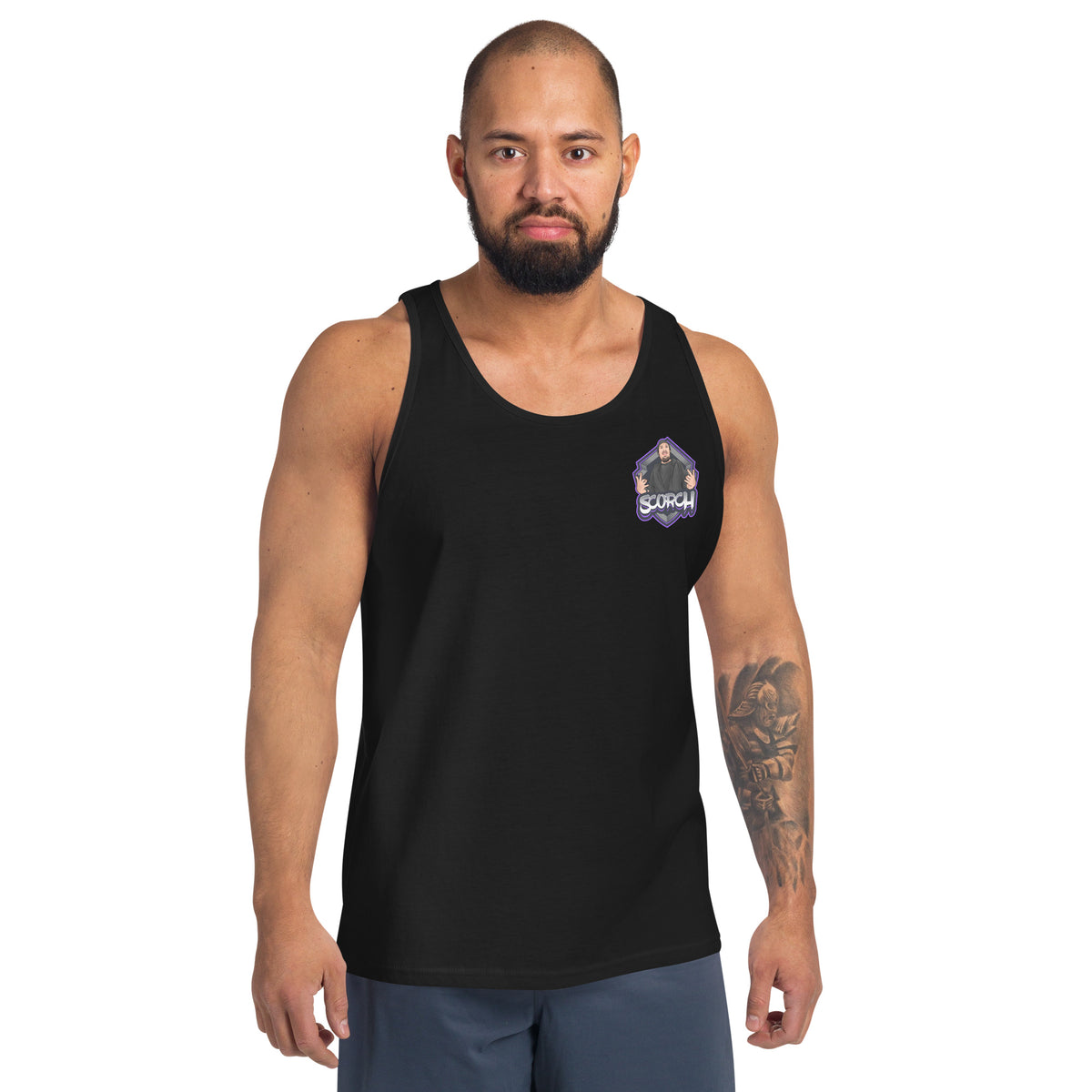 Scorchlabert - Herren-Tank-Top mit Druck