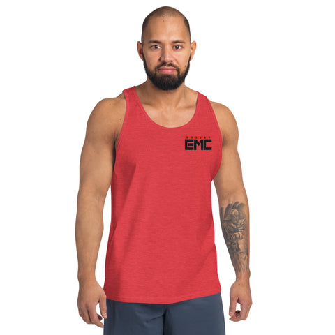 Twitcherlab/DJ-EMC - Herren-Tank-Top mit schwarzem Druck
