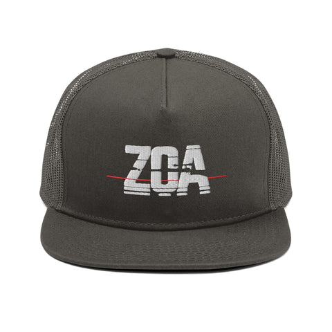 ZOA__ - Snapback-Cap mit Netzstoff und Stick
