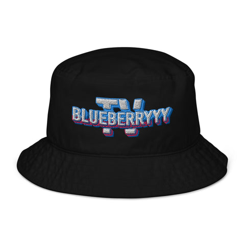 blueberryyy_tv - Fischerhut aus Bio-Baumwolle mit Stick