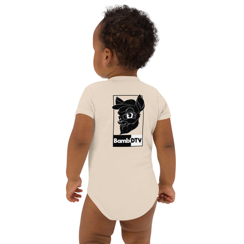 BambiDTV - Baby-Body aus Bio-Baumwolle mit Druck
