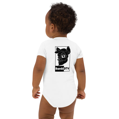 BambiDTV - Baby-Body aus Bio-Baumwolle mit Druck