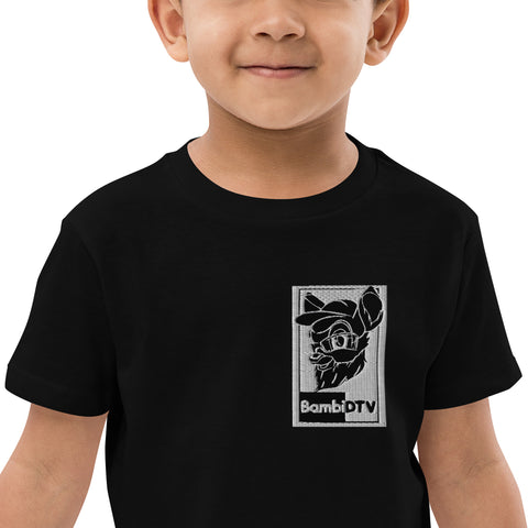 BambiDTV - Kinder-T-Shirt aus Bio-Baumwolle mit Stick