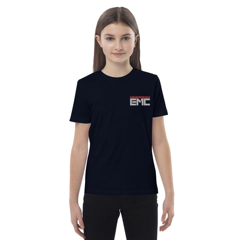Twitcherlab/DJ-EMC - Kinder-T-Shirt aus Bio-Baumwolle mit Stick