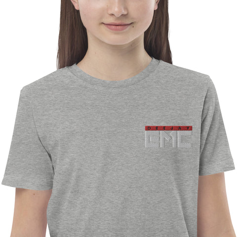 Twitcherlab/DJ-EMC - Kinder-T-Shirt aus Bio-Baumwolle mit Stick