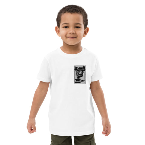 BambiDTV - Kinder-T-Shirt aus Bio-Baumwolle mit Stick
