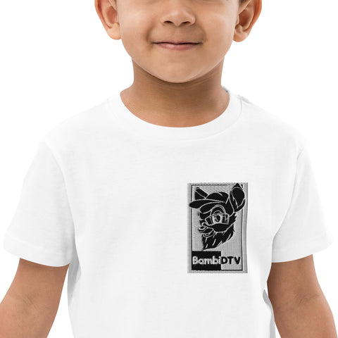 BambiDTV - Kinder-T-Shirt aus Bio-Baumwolle mit Stick