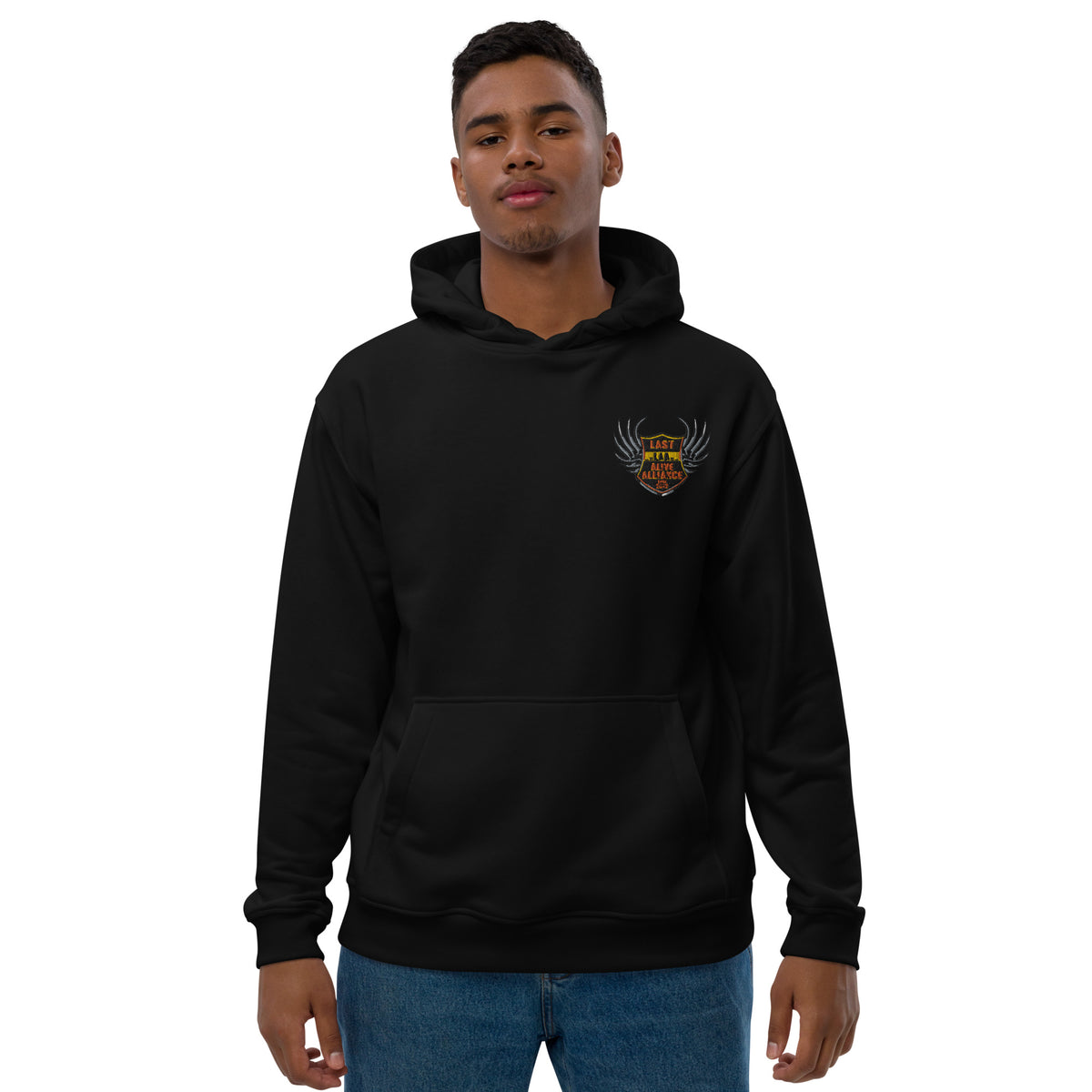 _=LAA=_ - Premium-Bio-Hoodie mit Stick