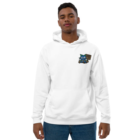 blueberryyy_tv - Unisex-Bio-Hoodie mit Stick