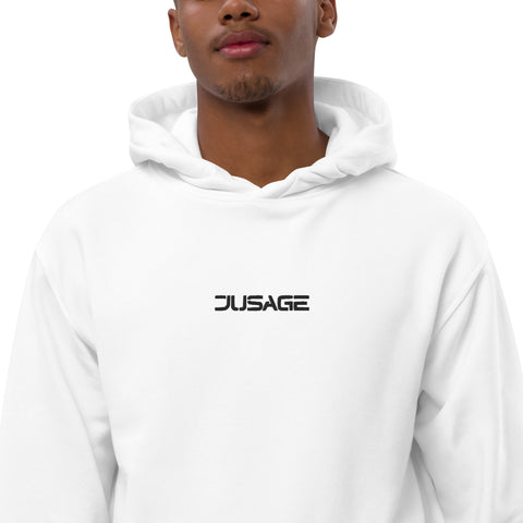 Jusage - Unisex-Bio-Hoodie Mit Stick