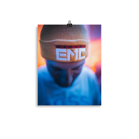 Twitcherlab/DJ-EMC - Poster mit Glanz-Fotopapier