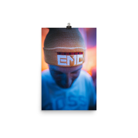 Twitcherlab/DJ-EMC - Poster mit Glanz-Fotopapier