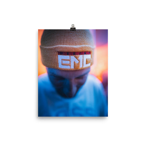 Twitcherlab/DJ-EMC - Poster mit Glanz-Fotopapier