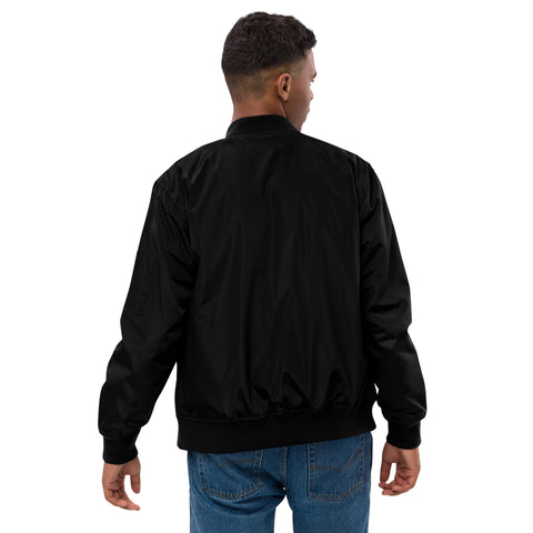 ChrisMiz - Recycelte Premium-Bomberjacke mit Stick