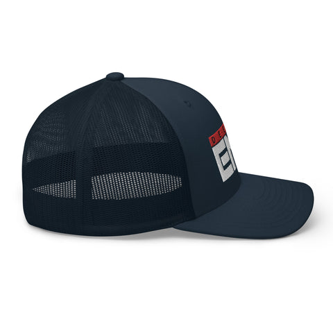 Twitcherlab/DJ-EMC - Trucker Cap mit weißem Stick