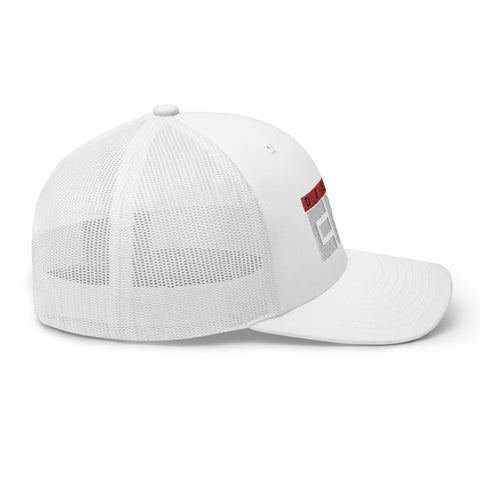 Twitcherlab/DJ-EMC - Trucker Cap mit weißem Stick