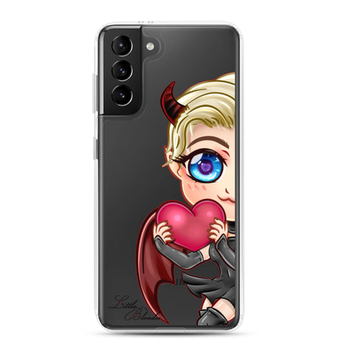 LittleBlondii - Samsung-Hülle mit Druck