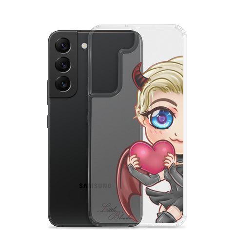 LittleBlondii - Samsung-Hülle mit Druck