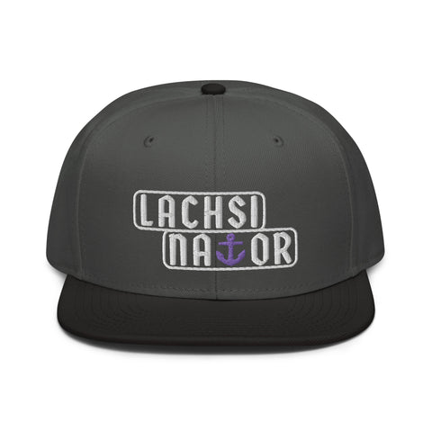 Lachsinator - Snapback-Cap mit Stick