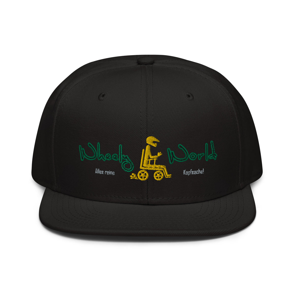 WheelyWorld - Snapback-Cap mit Stick