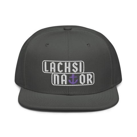 Lachsinator - Snapback-Cap mit Stick