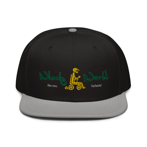 WheelyWorld - Snapback-Cap mit Stick