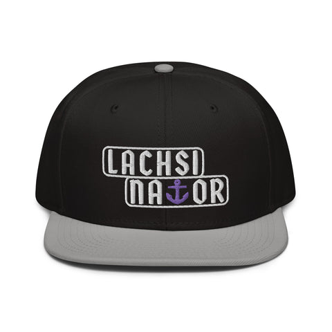 Lachsinator - Snapback-Cap mit Stick