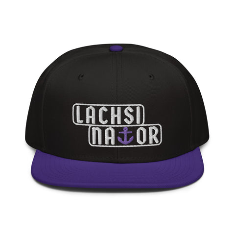 Lachsinator - Snapback-Cap mit Stick