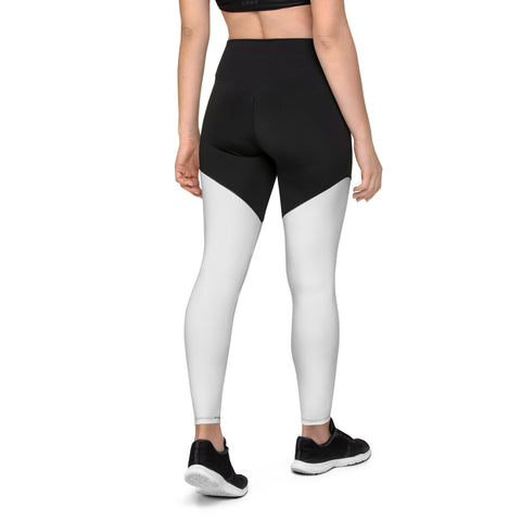 DerSocha - Sport-Leggings mit Druck