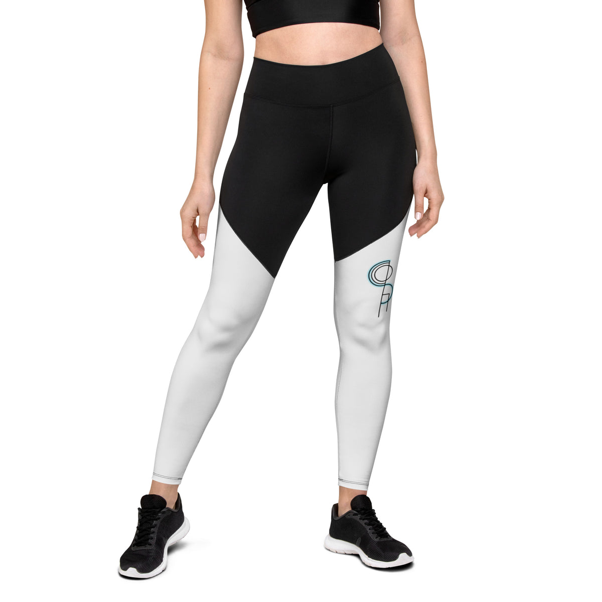 DerSocha - Sport-Leggings mit Druck