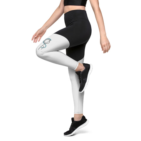 DerSocha - Sport-Leggings mit Druck