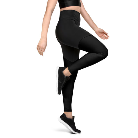 Twitcherlab/DJ-EMC - Sports-Leggings mit Druck