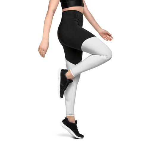 DerSocha - Sport-Leggings mit Druck
