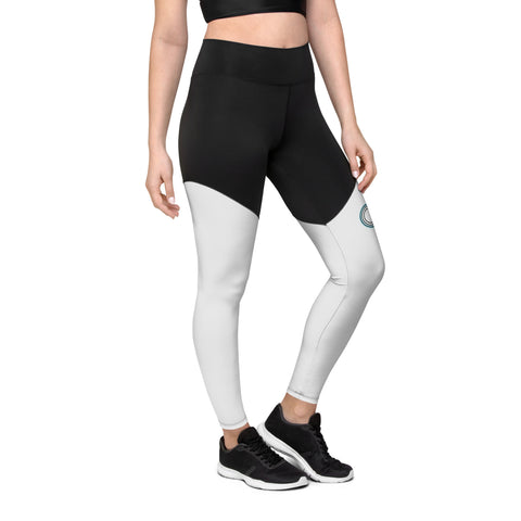 DerSocha - Sport-Leggings mit Druck