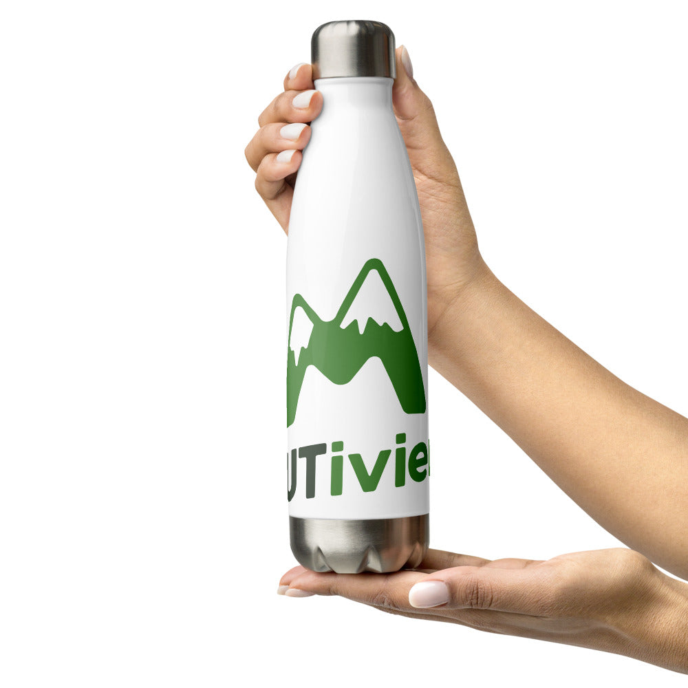 MUTiviert - Edelstahl Thermosflasche 500ml mit Logo