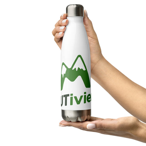 MUTiviert - Edelstahl Thermosflasche 500ml mit Logo