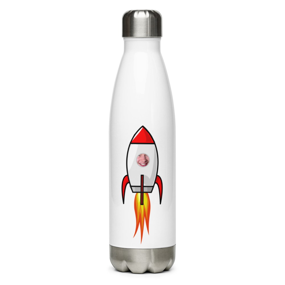 Meberson - Edelstahl Thermosflasche 500ml mit Druck