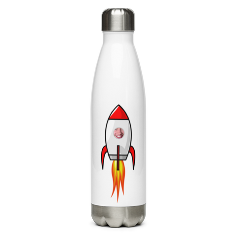 Meberson - Edelstahl Thermosflasche 500ml mit Druck