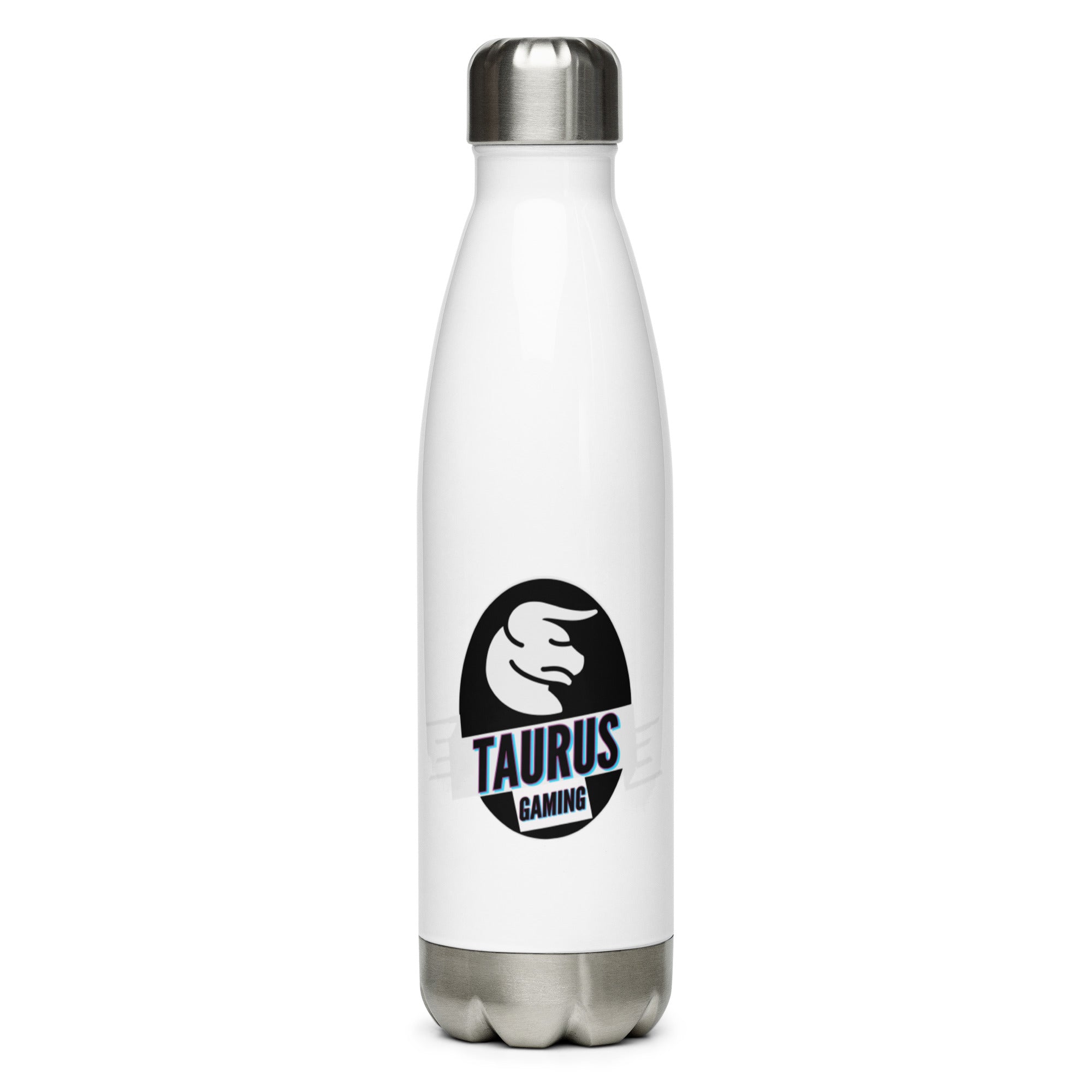 3TaurusGaming3 - Trinkflasche aus Edelstahl mit Druck