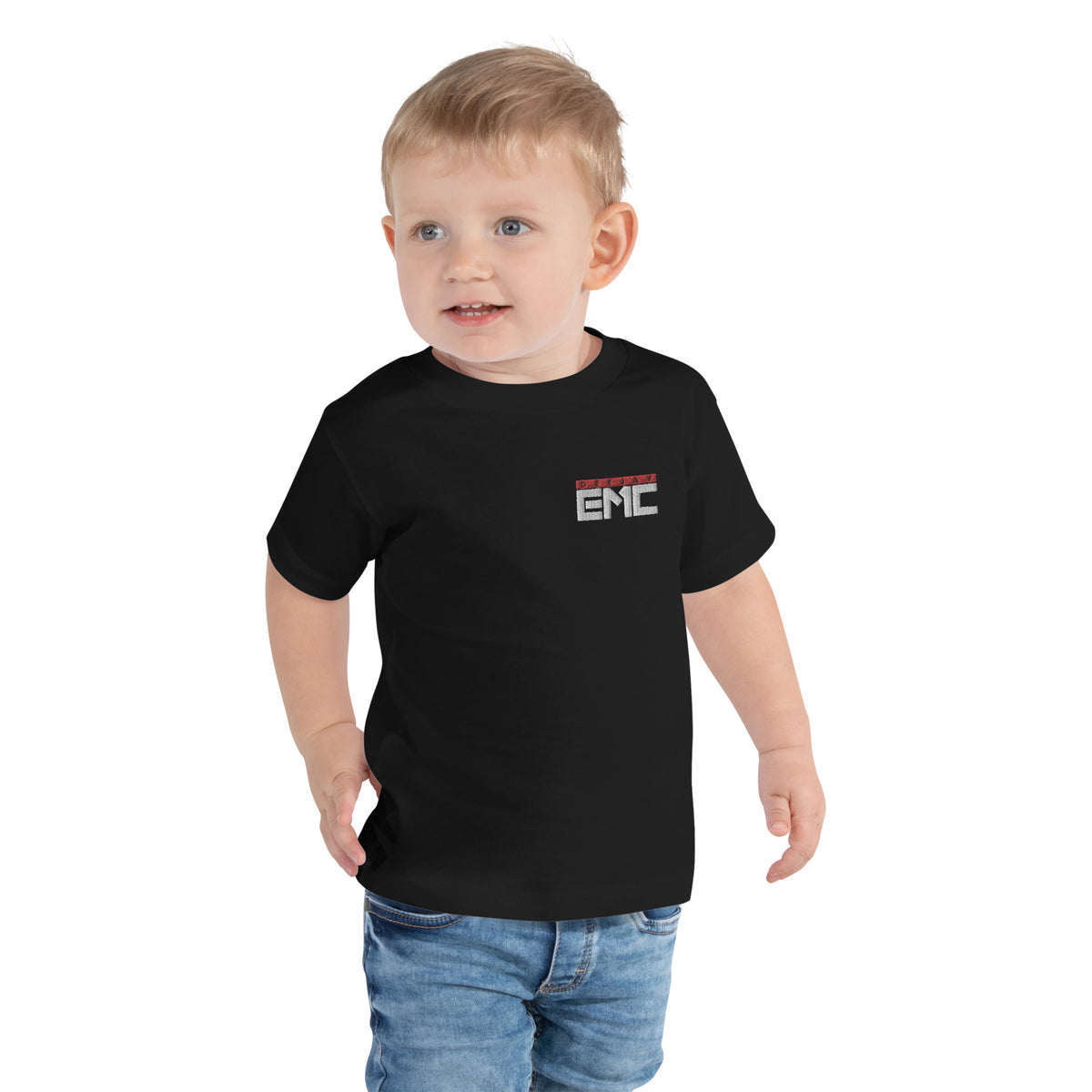 Twitcherlab/DJ-EMC - Kleinkinder-T-Shirt mit Stick