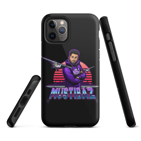 mustibaz - Hardcase-iPhone-Hülle mit Druck