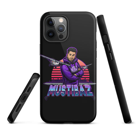 mustibaz - Hardcase-iPhone-Hülle mit Druck